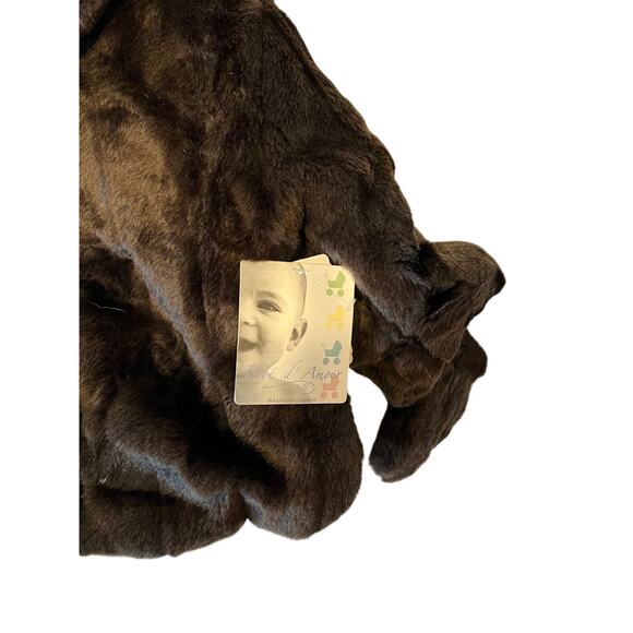 Bebe D Amour Fur Like Winter Hooded Jacket  24m - Picture 2 of 5